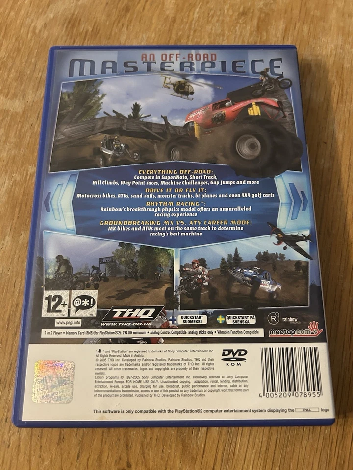 MX vs ATV Unleashed (Sony PlayStation 2) - PAL - PS2 - Image 2 of 3