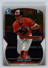 2023 Bowman Draft #BDC-189 Jacob Cravey Chrome Refractor