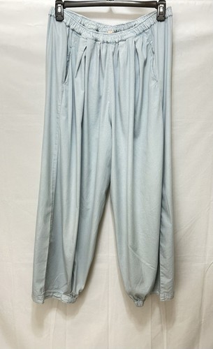 Free People Baggyhose Damen M Blue Sky Fallschirmhose