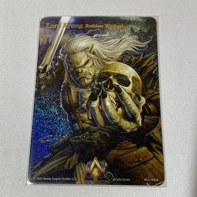 Alpha Clash - Lord Krung, Ruthless Warlord (Iconic Art) - Unrivaled (AC3)