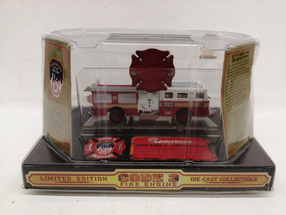 CODE3 12302 NEW YORK / Vehicle No. 283 1/64 diecast el - Photo 2/4