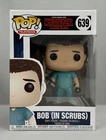 Funko Pop Stranger Things Bob In Scrubs #639 Vinyl Figure Netflix Original New