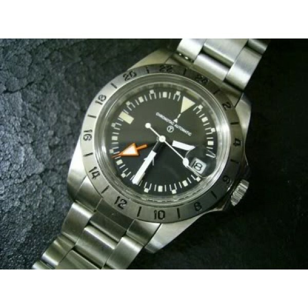 chronotac xplorer GMT master orange hand automatic watch McQueen
