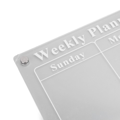 Planning Board Set Transparent Monthly And Weekly Planning Board Set With 6 Pens - Picture 9 of 12