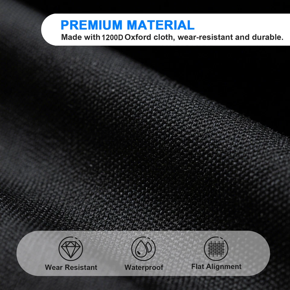 Expandable Duffle Luggage Bag 1200D Foldable Travel Bag 32"/42" w/Rolling Wheels - Image 4 of 4