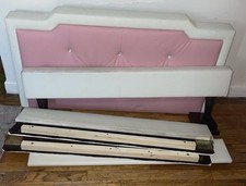 Wood Twin Size Floor Bed Frame for Kids Bedroom