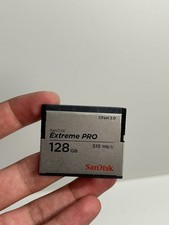 Sandisk Extreme Pro 128GB CFast 2.0 Memory Card Fast 515MB/s for 4K HD Video
