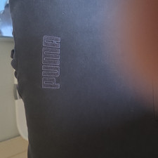 PUMA Black Medium Backpack Zip Closure Lightw...