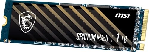 MSI SPATIUM M450 PCIe 4.0 NVMe M.2 1TB Internal SSD HD4801 - Picture 6 of 6