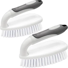 Scrub Brushes for Cleaning Bathtub Scrubber Heavy Duty Scrub Brush with Handle S