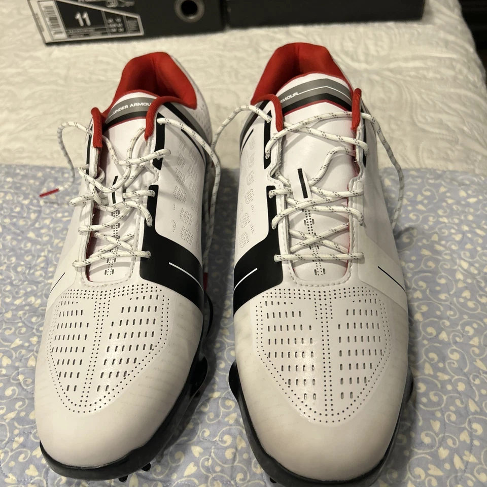 Under Armour UA SPIETH ONE, Zapato de golf extra ancho talla 11 EE. El precio de venta sugerido por el fabricante es de 199,99 USD Foto 2 de 4
