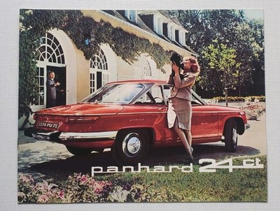 Wunderschönes Panhard 24 ct Prospekt, 60er Jahre, deutsch, sehr guter Zustand