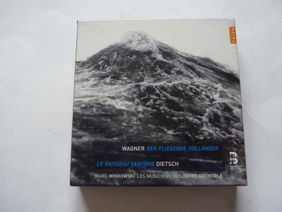 WAGNER: DER FLIEGENDE HOLLÄNDER - Minkowski/Grenoble 2013 Naive 4-CD Box Set **