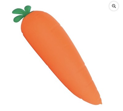 Sunny Days Jumbo Squeezy Carrot Orange Squishy Toy Stress Relief Sensory