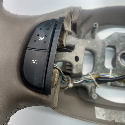1997-2003 Ford F-150 F-250 Tan Steering Wheel Expedition Excursion OEM - Picture 9 of 15