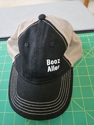 Booze Allen Baseball Cap Hat Consulting Hamilton AI Cyber Engineering Intel DoD 