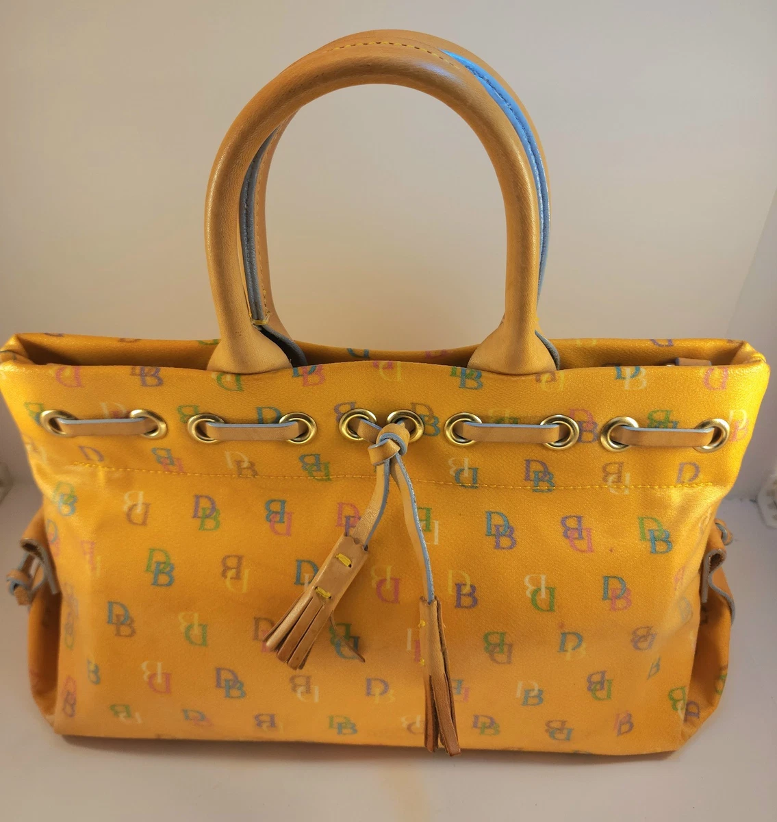 ⭐️未使用⭐️Dooney&Bourke レザーケース/イエロー/ヴィンテージ Dooney & Bourke Vintage Leather Bags, Handbags & Cases for sale | eBay