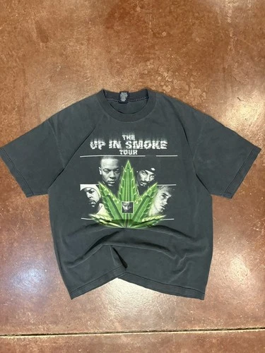 The Up In Smoke Tour T-Shirt Vintage XL Dr Dre & Eminem 2000s vintage concert t-shirt, vintage, size XL, single stitch, B+ condition