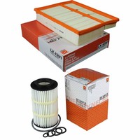 Mahle / Knecht Set Filterpaket Luftfilter LX 439/1 ÖLfilter OX 345/7D