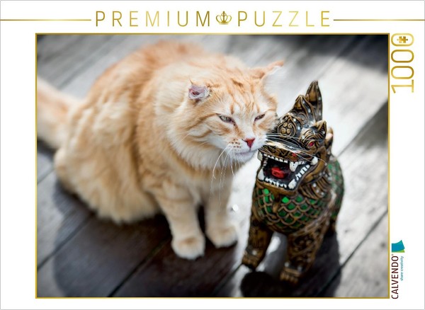 Calvendo Puzzle Der GlüCksdrache 1000 Teile Puzzle Quer | 1000 Teile Lege-GrößE-image
