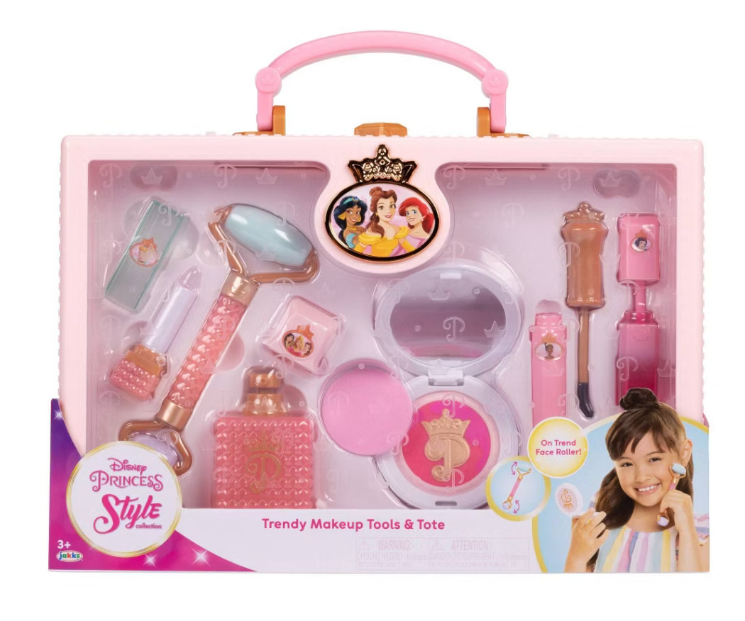 NEW Disney Princess Style Collection Makeup Tote & Accessori
