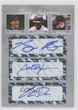 2007 Just Minors Silver 22/25 Blake Beavan Julio Borbon Chris Davis Auto q3g