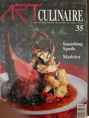 Art Culinaire 35 Potatos Madeira NEVER READ STILL UNDER FILM