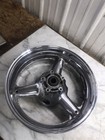 00 Suzuki GSX 1300 GSX1300 R Hayabusa chrome rear back wheel rim straight