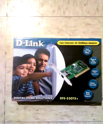 D-Link 10/100Mbs Fast Ethernet Adapter, new