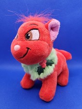 Neopets Christmas Wocky Cat Plush 6" Jakks Pacific Series 5 2008 Limited Edition