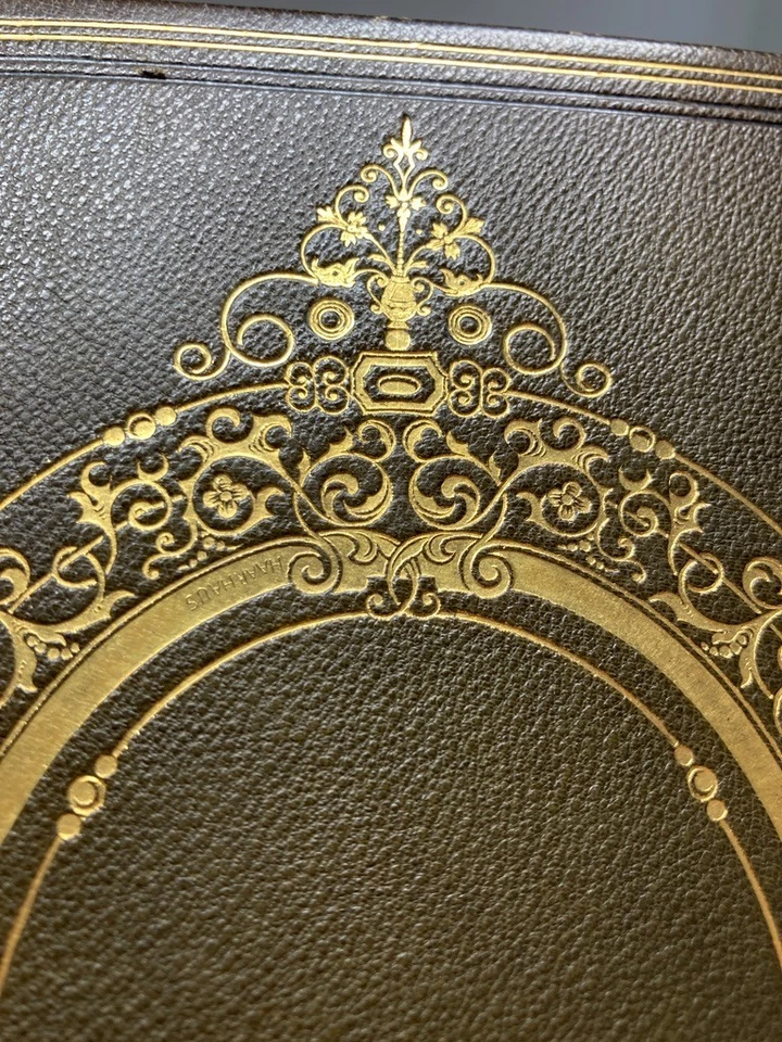 Rogers' ITALY (1842) / HAARHAUS Fine Leather Binding / J.M.W. Turner Engravings — 第 3/4 张图片