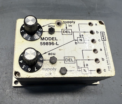 ARO Logic Assembly Model 59896-L Pneumatic Logic  Controller USED. TESTED 04