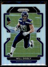 Will Dissly 2021 Panini Prizm Silver Prizms Refractor Parallel #44 Seattle
