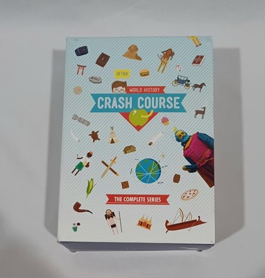 Crash Course in World History by John Green Volume 1-5 - Set of 8 DVDs