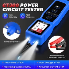 CP30 Pro Car Circuit Tester Power Probe Kit Relay Fuel Injector Tester