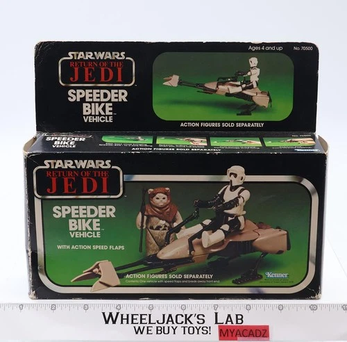 Speeder Bike Vehicle Star Wars ROTJ 1983 Kenner Vehicle NEW MISB SEALED