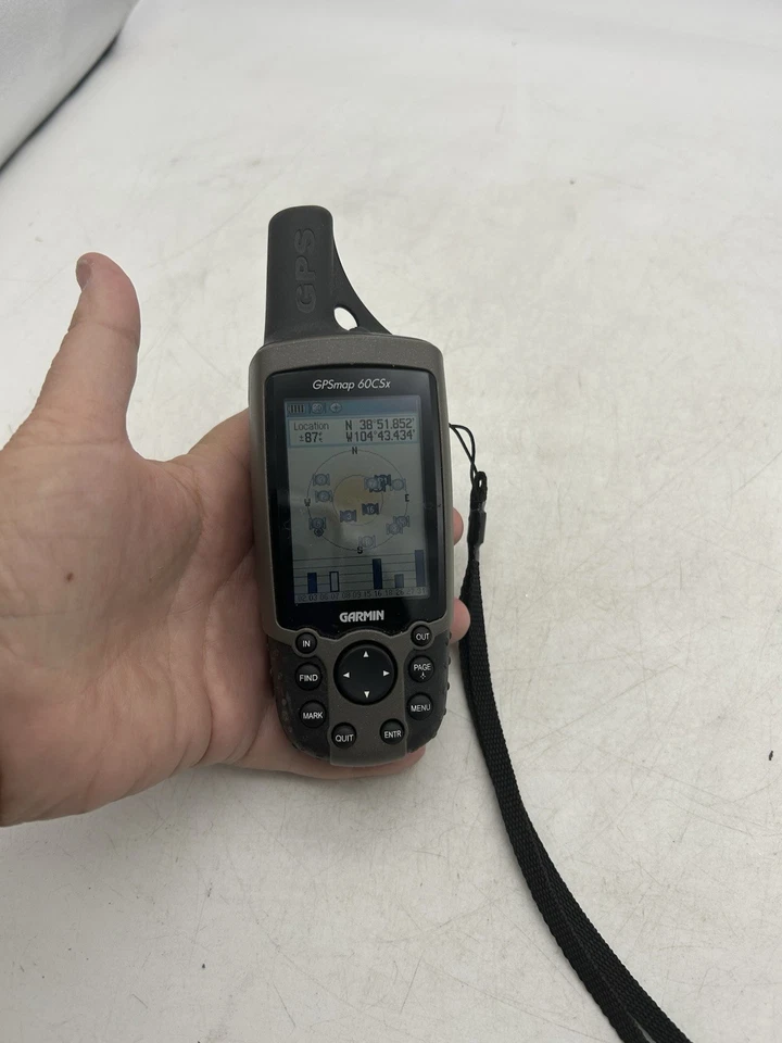 Garmin GPSMAP 60CSx Handheld GPS Tested Working - Image 2 of 4