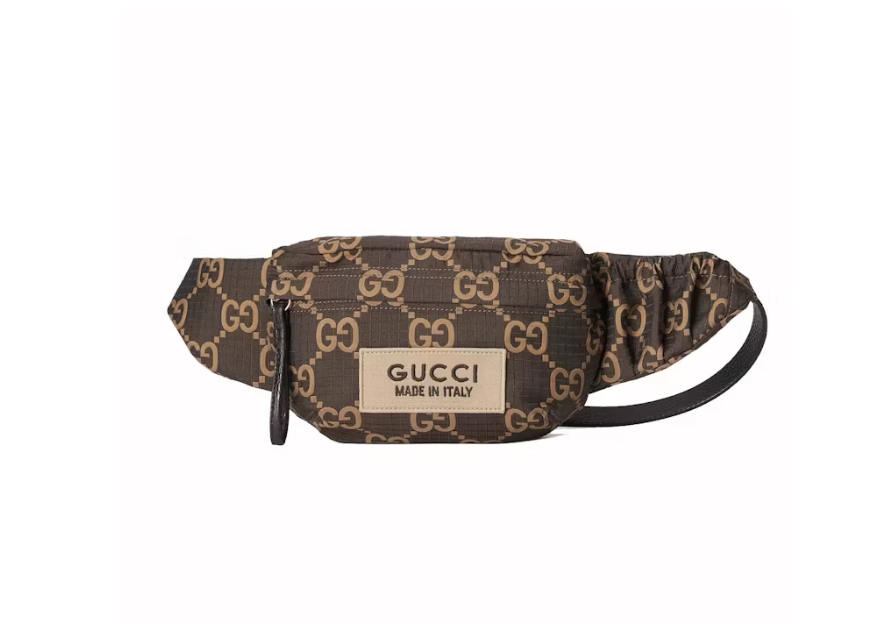 GUCCI GG Monogram Belt Bag in Durable Polyester