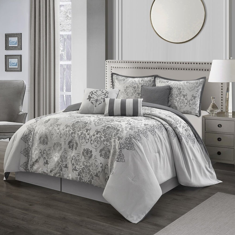 pcs Comforter Cal King Queen set 