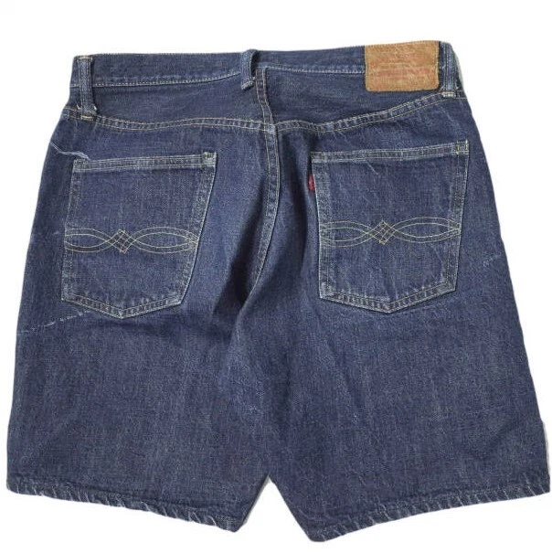 WAREHOUSE Japan DENIM SHORTS - DUCK DIGGER Lot DD-1550 32 Indigo