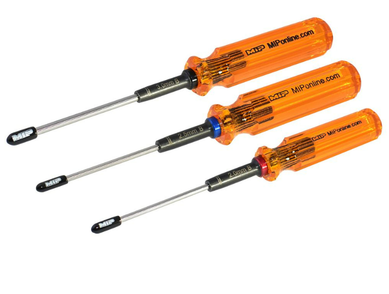 MIP HEX DRIVER BALL WRENCH SET GEN 2, METRIC (2.0, 2.5, 3.0M