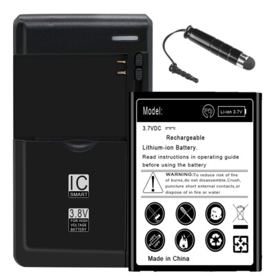 Long Endurance 2300mAh Grade A+ Battery Home Charger for Coolpad Catalyst 3622A
