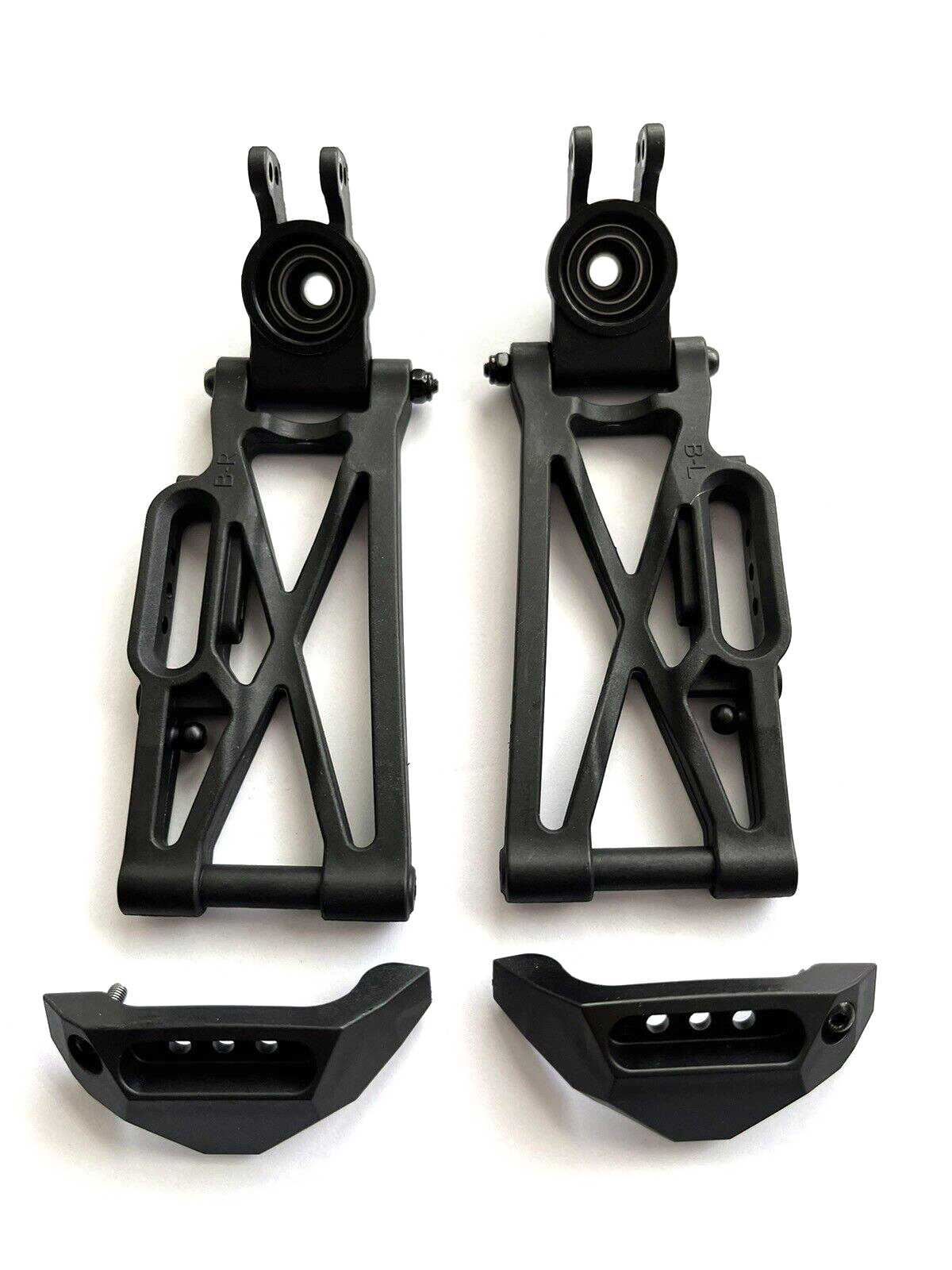 Team Associated Rival MT10 Rear Suspension Arms Hubs Shock Guards - New Genuine
