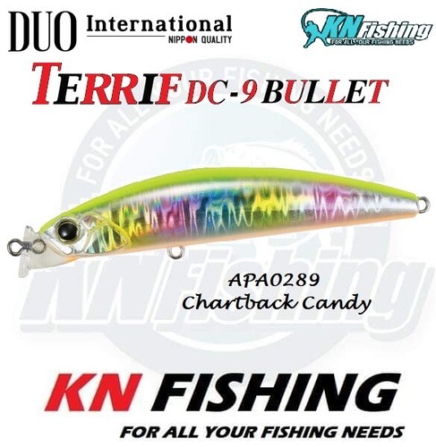 Señuelo duro de agua salada DUO TERRIF DC-9 BULLET Japón pesca 90 mm 15 gr - Imagen 14 de 18