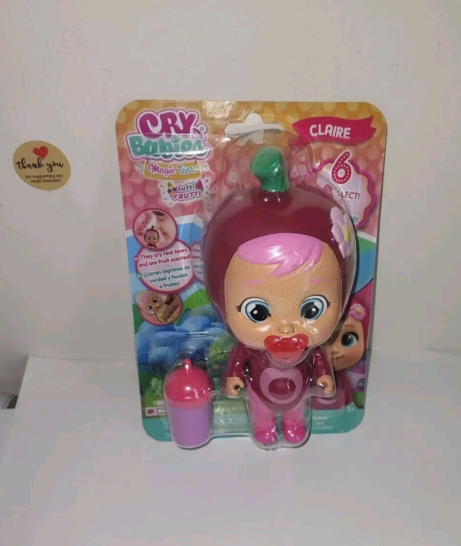 Cry Babies Magic Tears Tutti Frutti CLAIRE The Cherry w/Pacifier