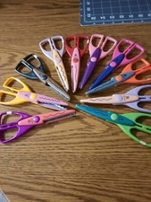 Scrapbooking Decorative Edge Scissors Provo Craft 10 Pair Set