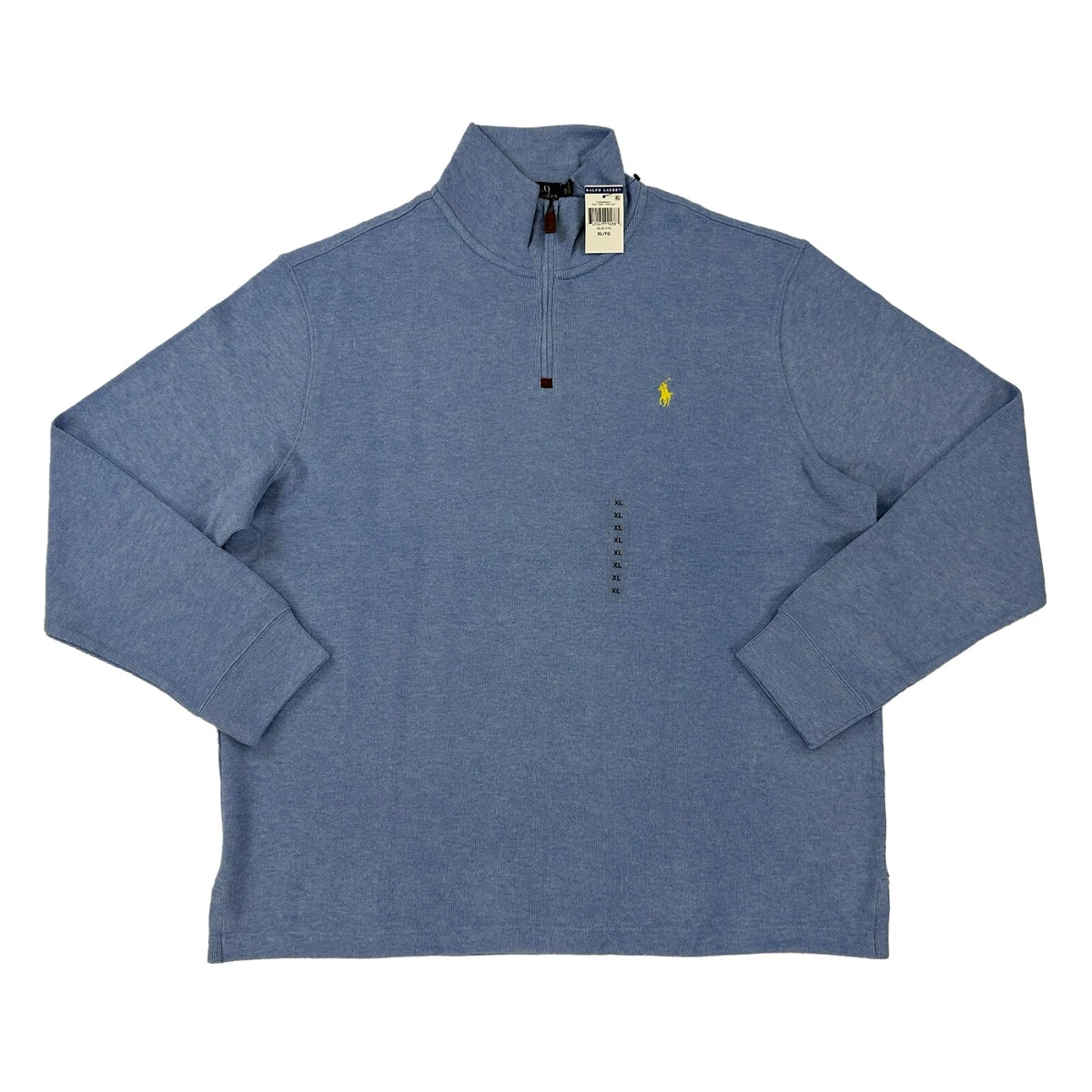 Polo Ralph Lauren Men's Yellow 1/2 Zip Features for sale | eBay