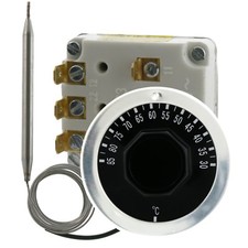 Termostato trifase tre poli regolatore riscaldatore triplo contatti DPST 3x 16A