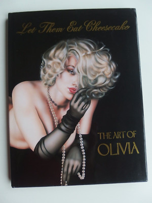 Art of Olivia de Berardinis Let them eat Cheesecake Erotic illustration airbrush
