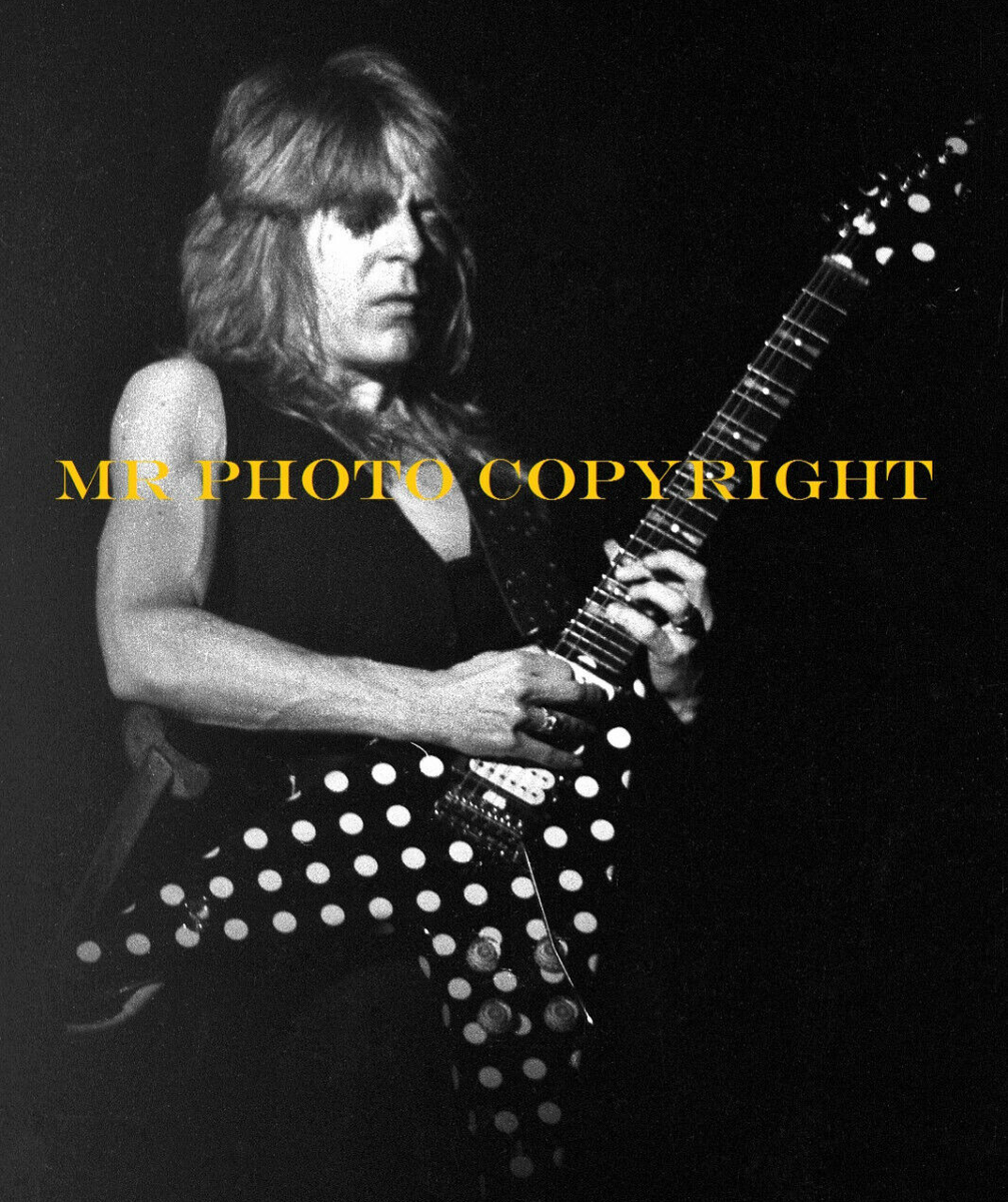 8x10 inch original photo RANDY RHOADS OZZY OSBOURNE RHODES